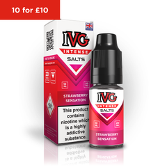 IVG Intense Salts Strawberry Sensation 20mg E-Liquid