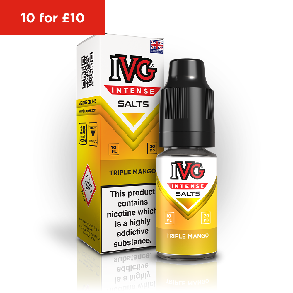 IVG Intense Salts Triple Mango 20mg E-Liquid