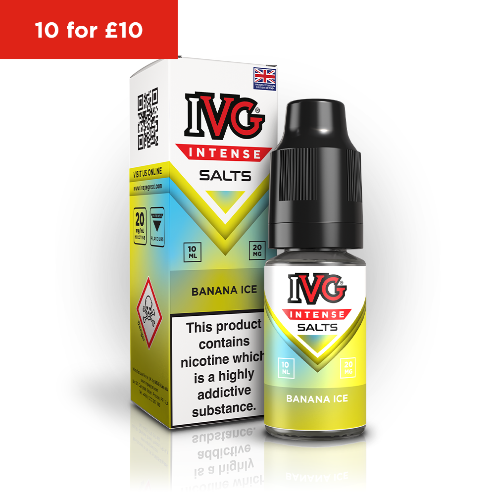 IVG Intense Salts Banana Ice E-Liquid 20mg