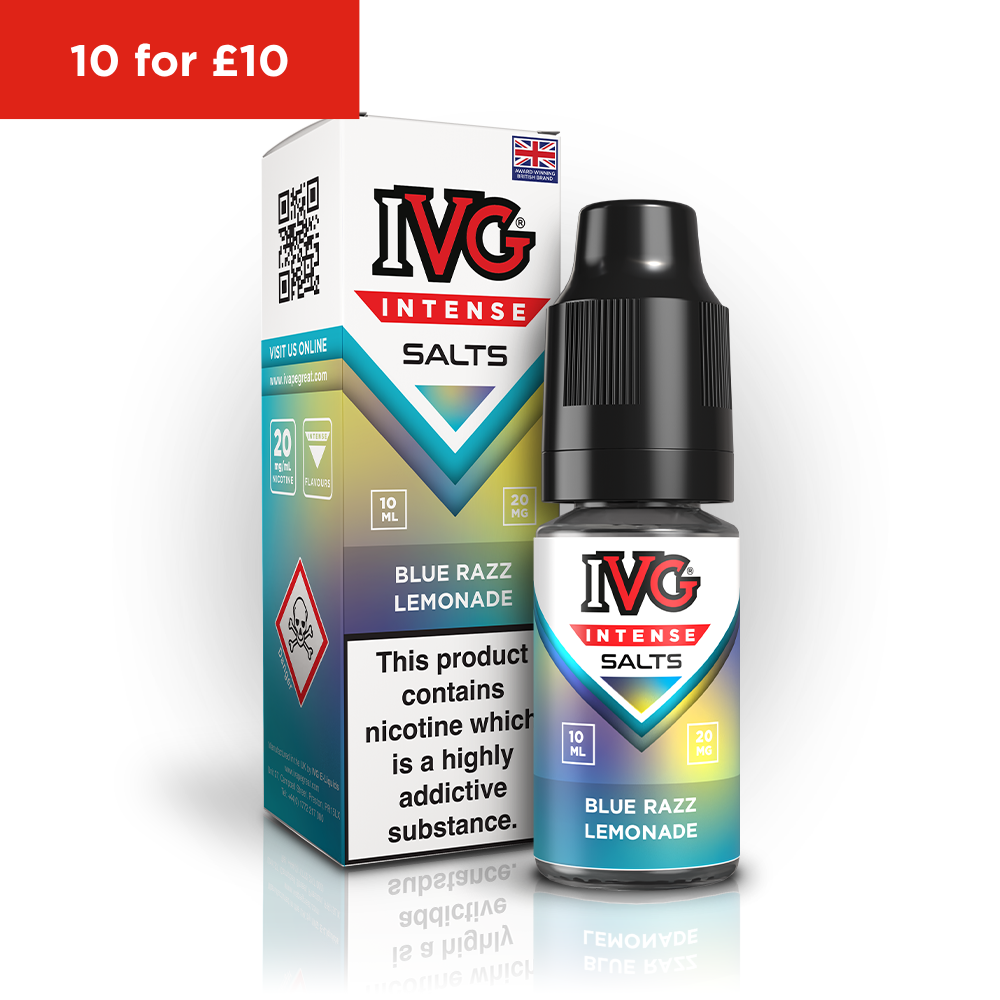 IVG Intense Salts Blue Razz Lemonade 20mg E-Liquid