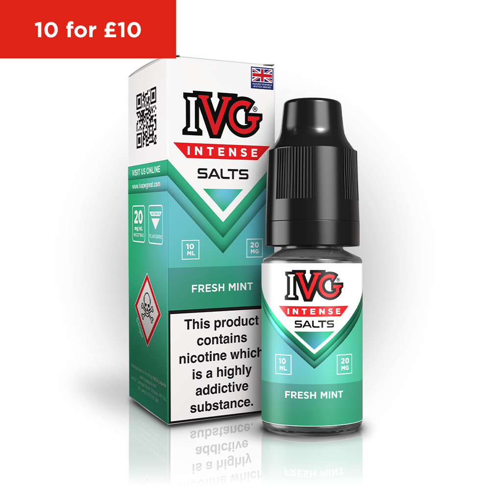 IVG Intense Salts Fresh Mint 20mg E-Liquid