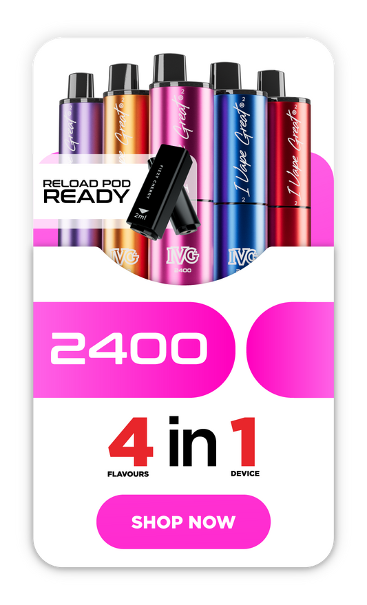 I Vape Great 2400 Pods 20mg I VG 2400 Disposable Pod Vape Kit 2400 Puffs IVG 2400 Juicy Edition Rechargeable 4x2ml Pods 20mg | Bestway I Vape Great 2400 Pods 20mg I VG 2400 Disposable Pod Vape Kit 2400 Puffs IVG 2400 Juicy Edition Rechargeable 4x2ml Pods 20mg | Bestway