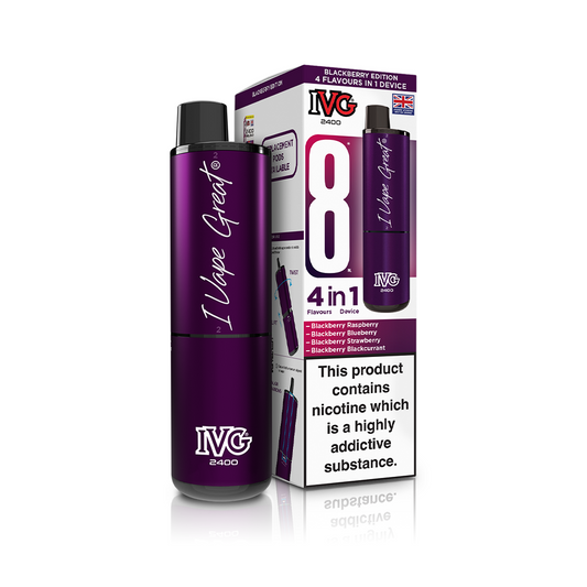 IVG 2400 4 In 1 Starter Kit Blackberry Edition