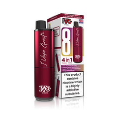 IVG 2400 4 In 1 Starter Kit Passionfruit Edition Vaporizers & Electronic Cigarettes IVG