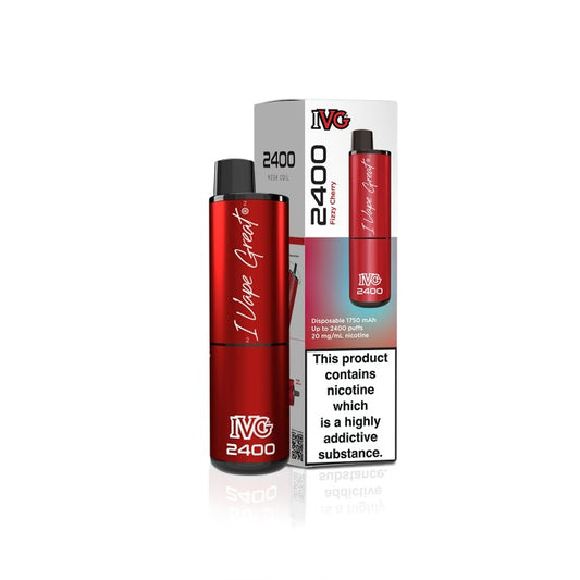 IVG 2400 Fizzy Cherry Vaporizers & Electronic Cigarettes IVG   