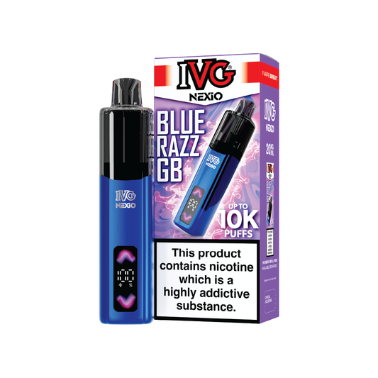 IVG NEXiO Blue Razz GB Vape Kit
