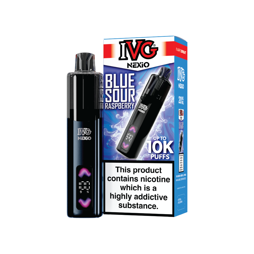 IVG NEXiO Blue Sour Raspberry Vape Kit