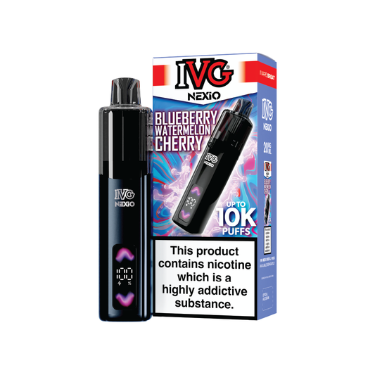 IVG NEXiO Blueberry Watermelon Cherry Vape Kit