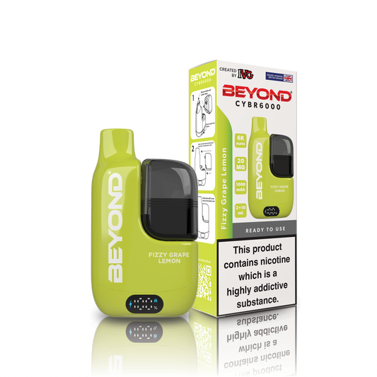 Beyond CYBR6000 Fizzy Grape Lemon Vaporizers & Electronic Cigarettes IVG