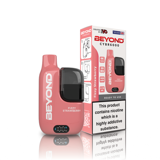 Beyond CYBR6000 Fizzy Strawberry Vaporizers & Electronic Cigarettes IVG