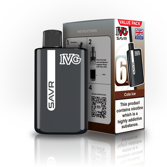 IVG SAVR Cola Ice Value Pack Vaporizers & Electronic Cigarettes IVG