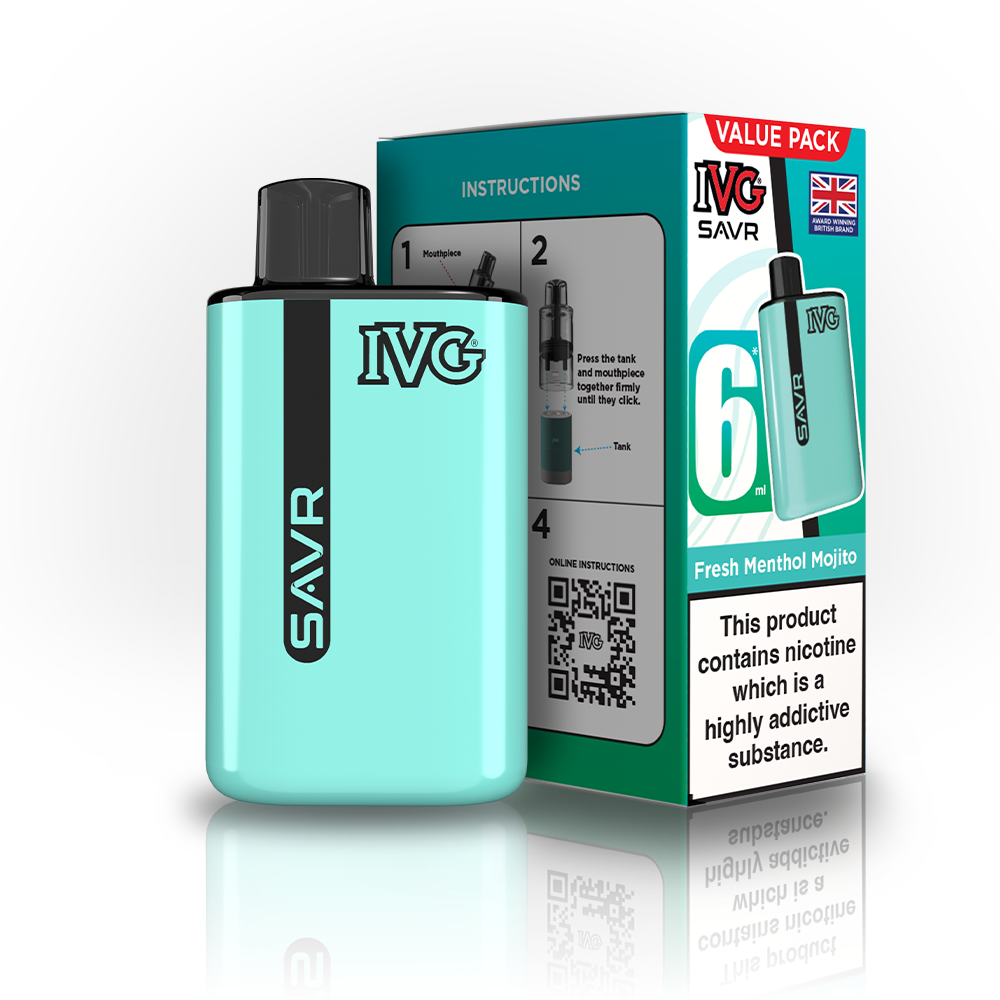 IVG SAVR Fresh Menthol Mojito Value Pack