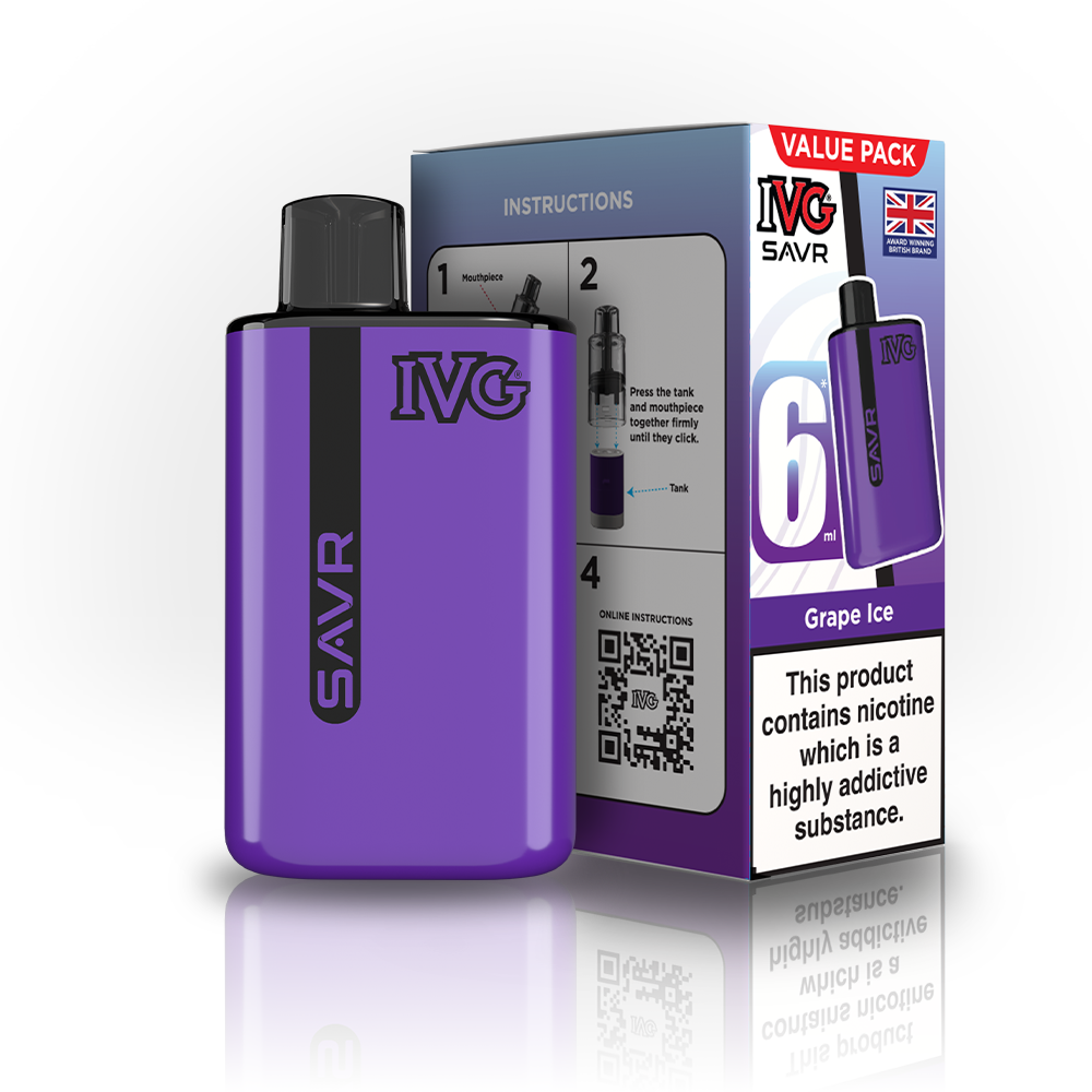 IVG SAVR Grape Ice Value Pack