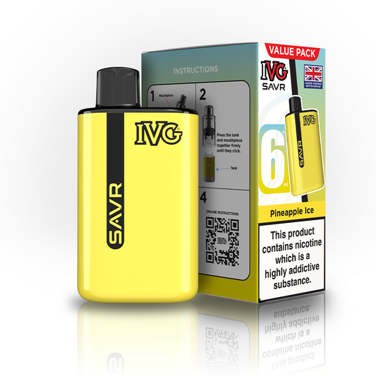 IVG SAVR Pineapple Ice Value Pack Vaporizers & Electronic Cigarettes IVG