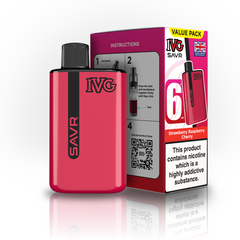 IVG SAVR Strawberry Raspberry Cherry Value Pack