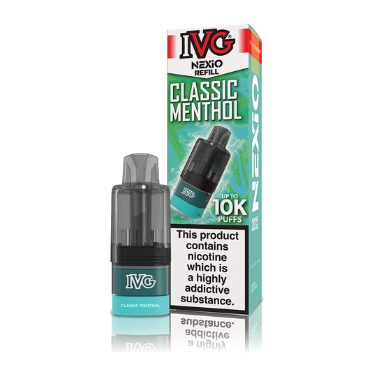 IVG NEXiO Classic Menthol Refill Pod