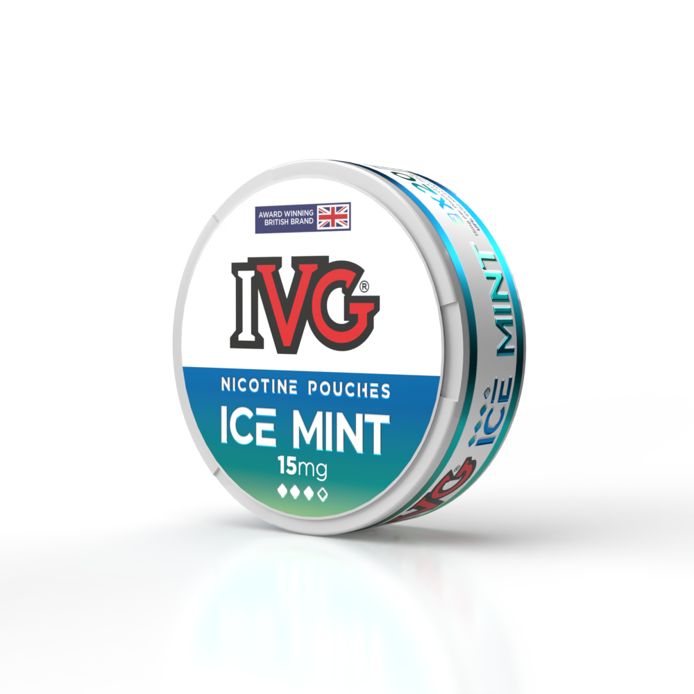 Iced Mint Nicotine Pouches  IVG   