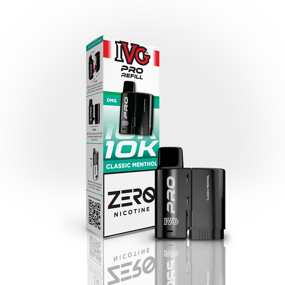 IVG PRO Classic Menthol 0mg Refill Pod