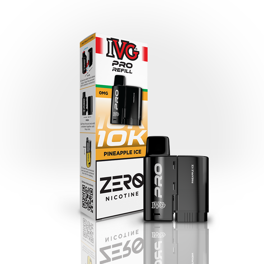 IVG PRO Pineapple Ice 0mg Refill Pod