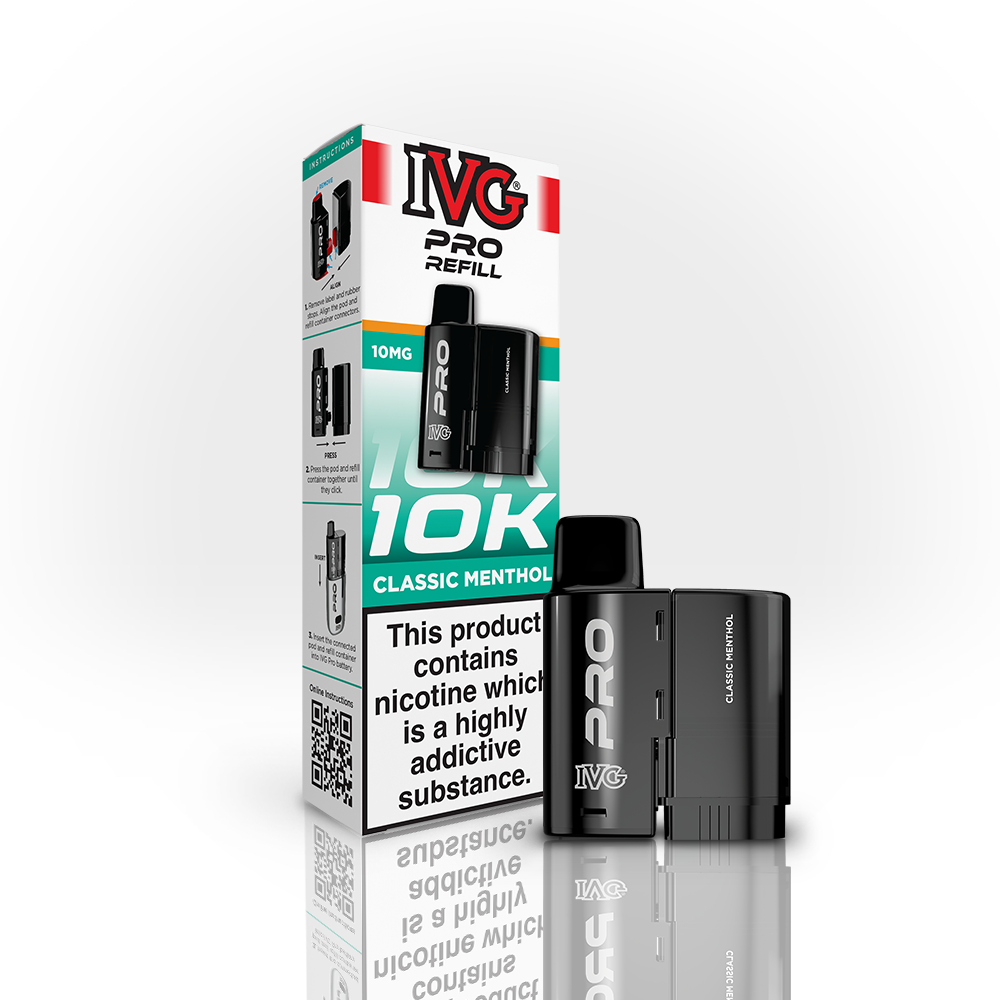 IVG PRO Classic Menthol 10mg Refill Pod