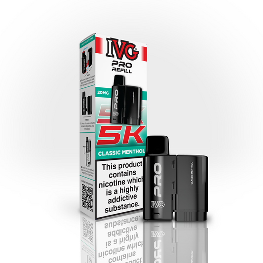 IVG PRO 5K Classic Menthol Refill Pod