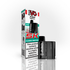IVG PRO 5K Classic Menthol Refill Pod