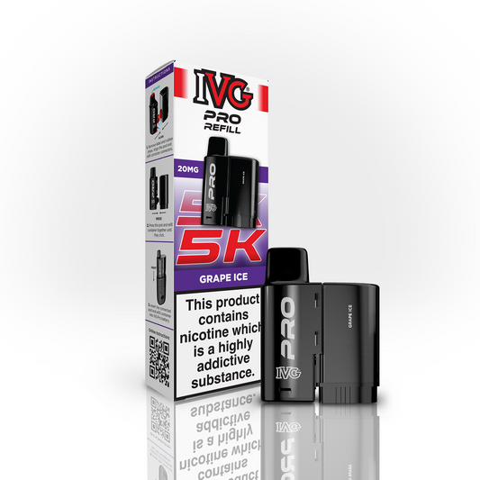 IVG PRO 5K Grape Ice Refill Pod