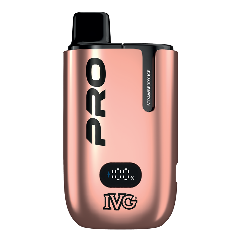 IVG PRO Strawberry Ice Vape Kit | Up to 10,000 Puffs IVG PRO Strawberry Ice Vape Kit | Up to 10,000 Puffs