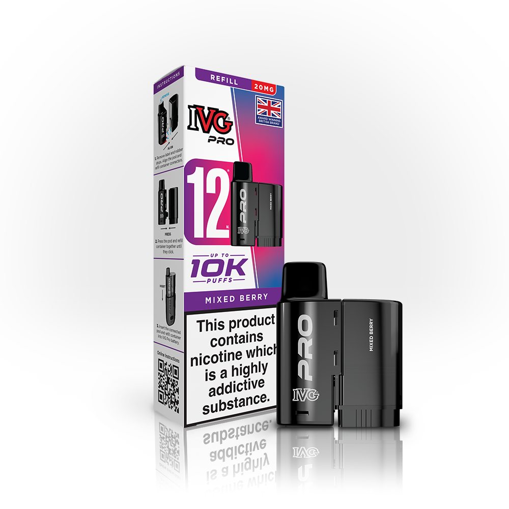 IVG PRO Mixed Berry REFILL Vaporizers & Electronic Cigarettes IVG