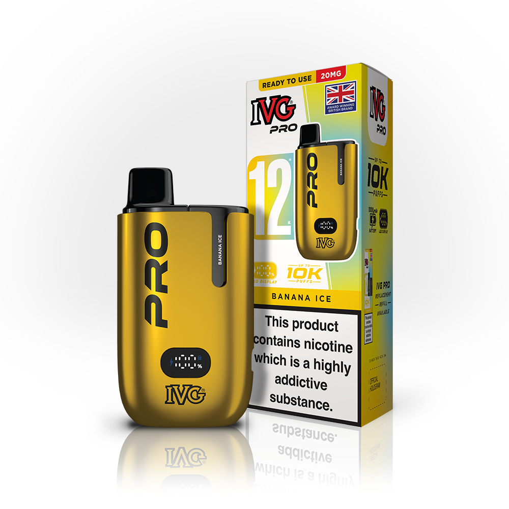 IVG PRO Banana Ice KIT Vaporizers & Electronic Cigarettes IVG
