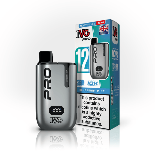IVG PRO Blueberry Mint Starter Kit Vaporizers & Electronic Cigarettes IVG