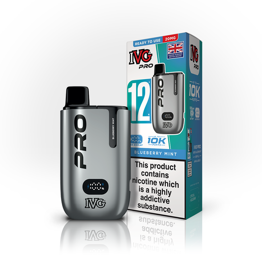 IVG Pro Blueberry Mint Kit Vaporizers & Electronic Cigarettes IVG