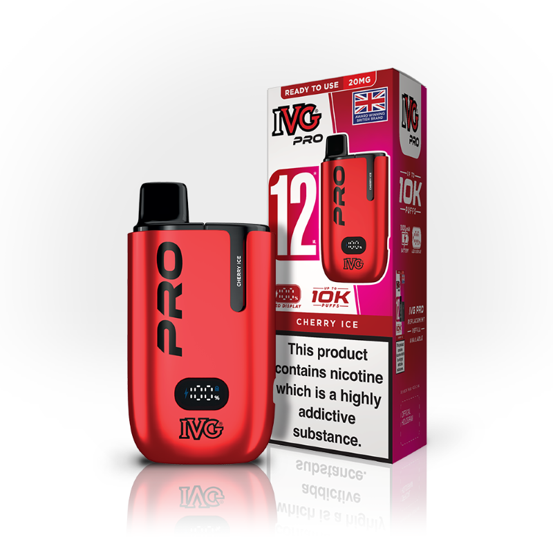 IVG PRO Cherry Ice Starter Kit Vaporizers & Electronic Cigarettes IVG