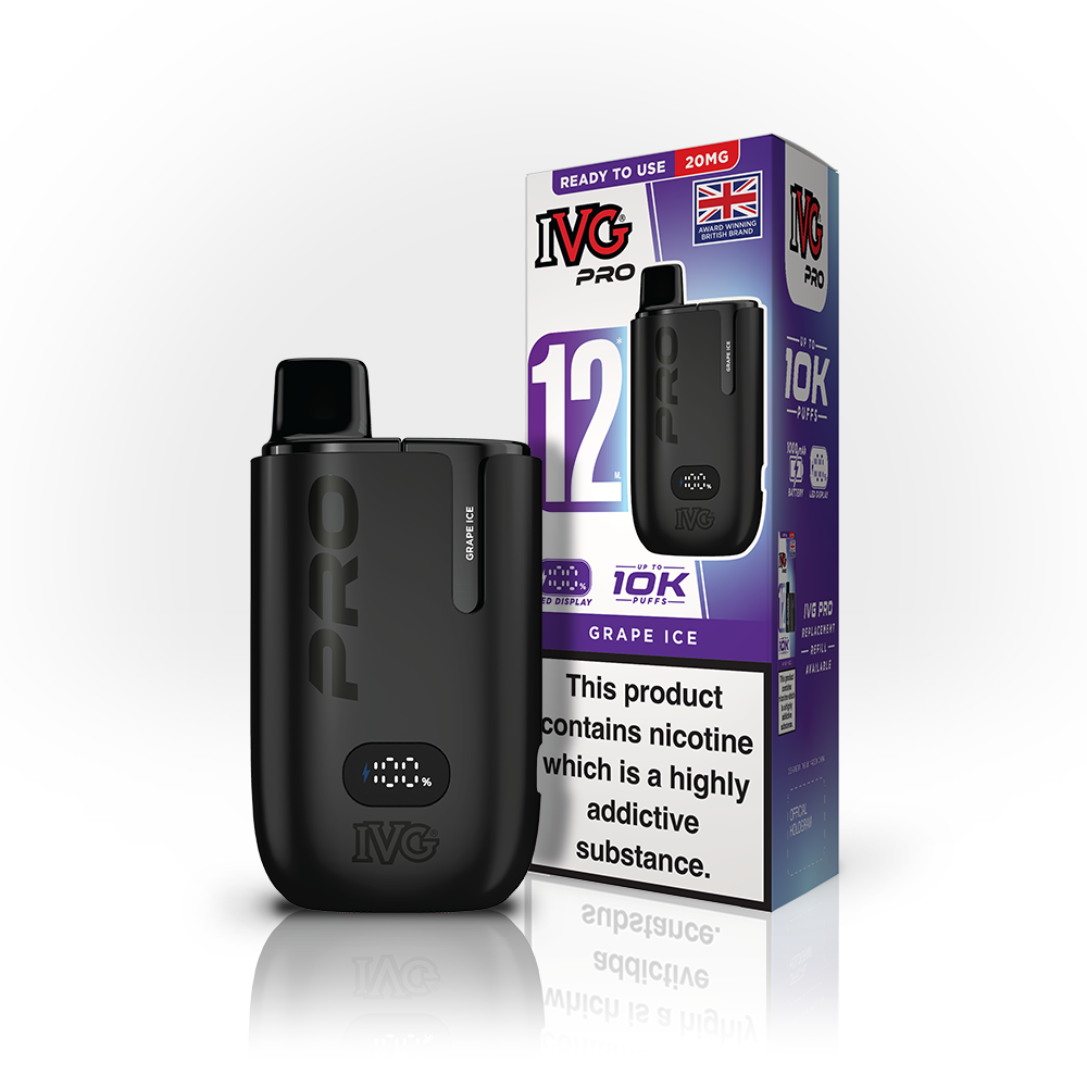 IVG PRO Grape Ice KIT Vaporizers & Electronic Cigarettes IVG