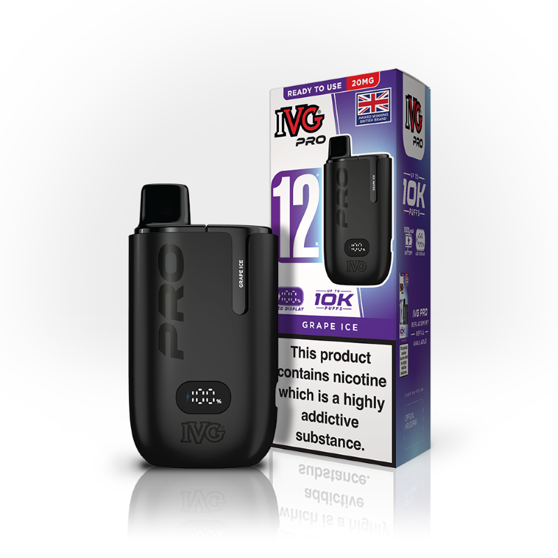 IVG PRO Grape Ice Starter Kit Vaporizers & Electronic Cigarettes IVG
