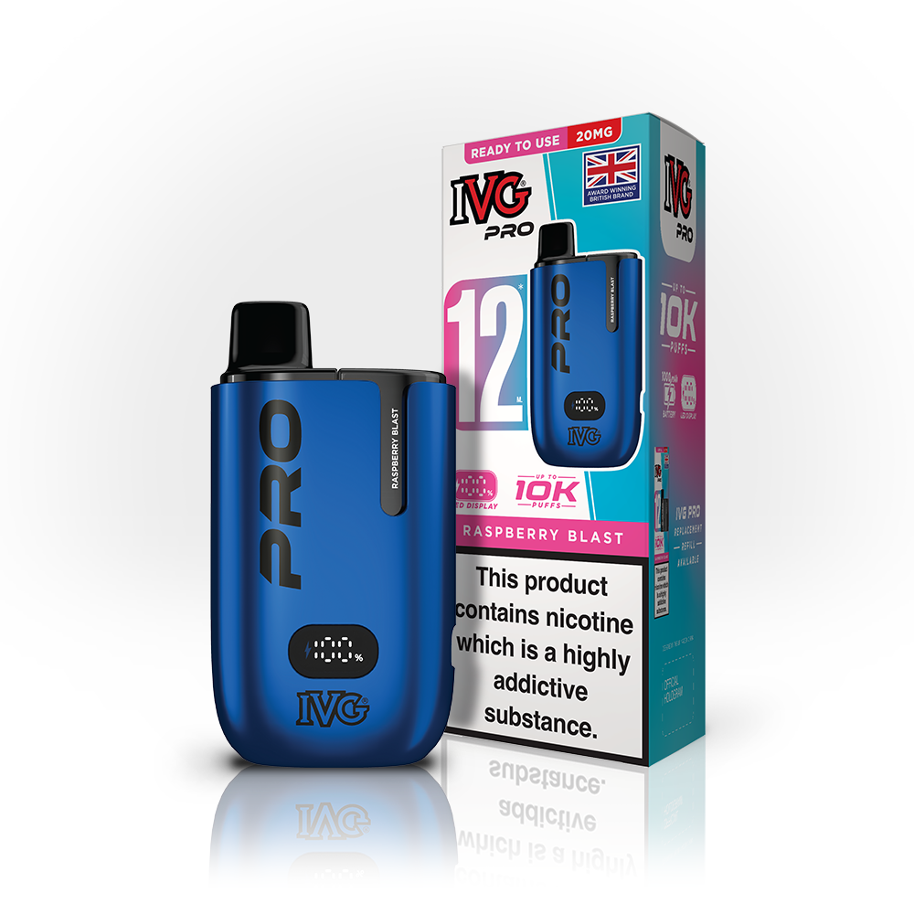 IVG Pro Raspberry Blast Kit Vaporizers & Electronic Cigarettes IVG