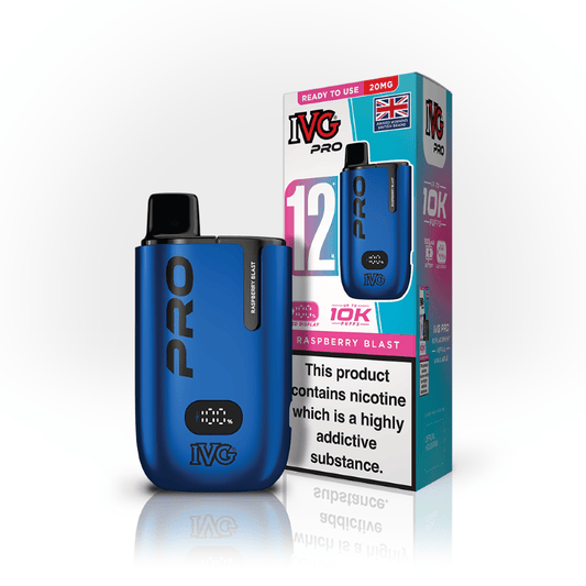 IVG PRO Raspberry Blast Starter Kit Vaporizers & Electronic Cigarettes IVG