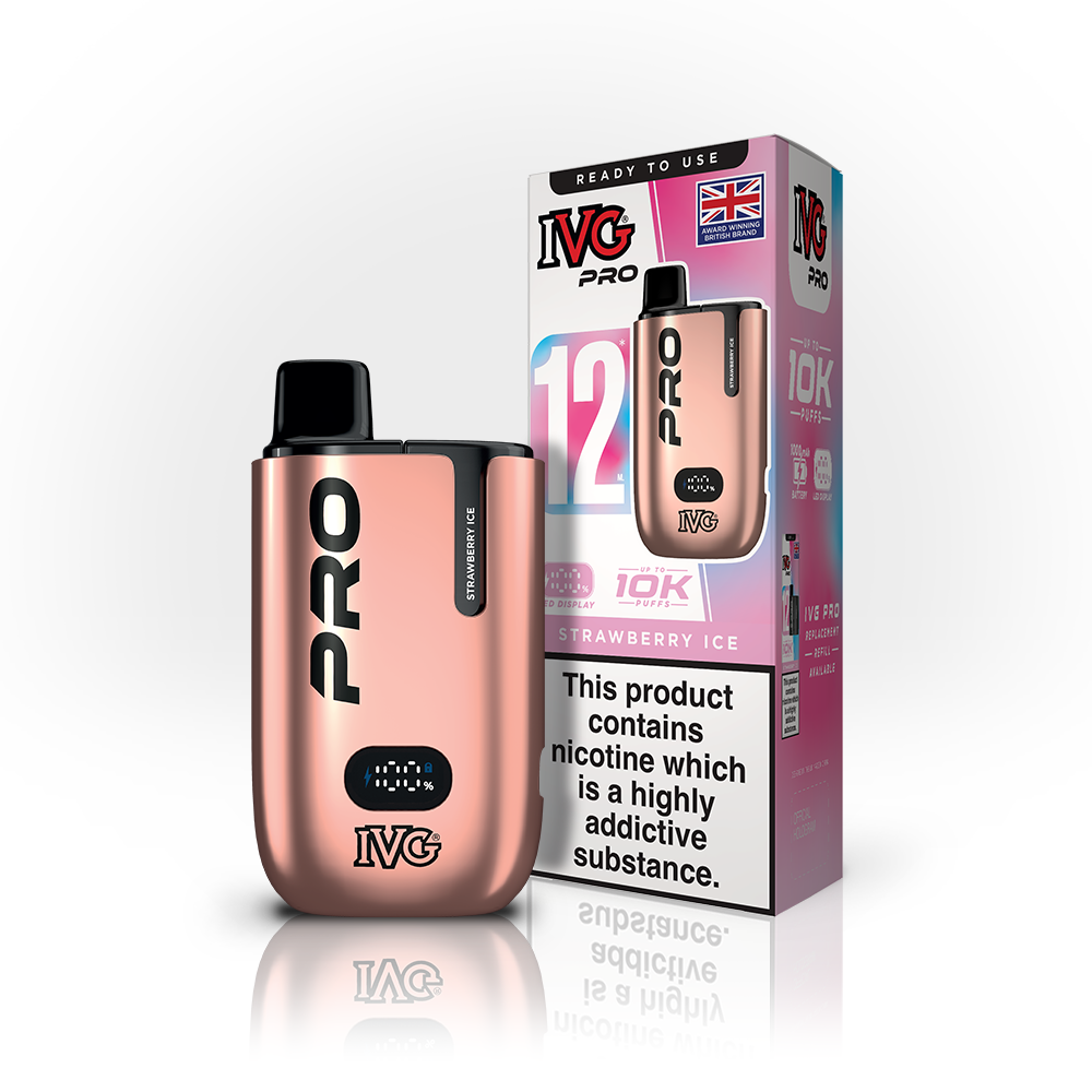 IVG Pro Strawberry Ice Kit Vaporizers & Electronic Cigarettes IVG