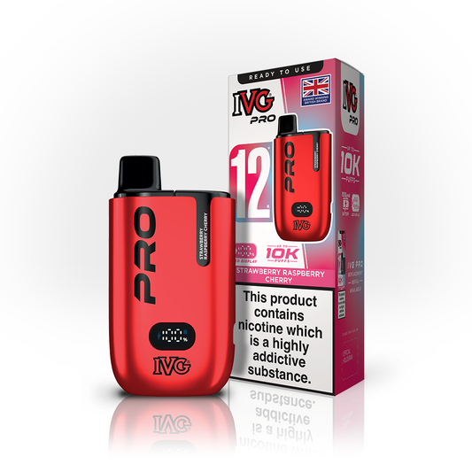 IVG Pro Strawberry Raspberry Cherry Kit Vaporizers & Electronic Cigarettes IVG