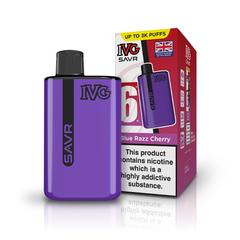 IVG SAVR Blue Razz Cherry Vaporizers & Electronic Cigarettes IVG