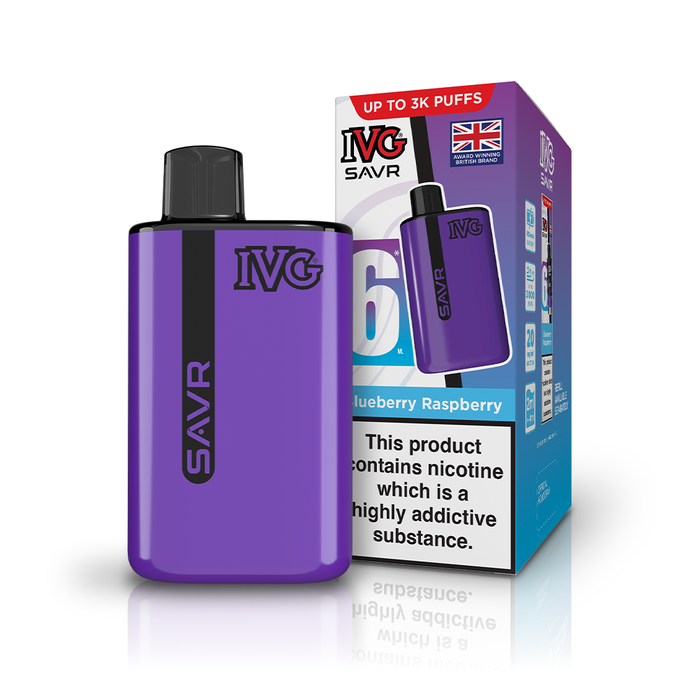 IVG SAVR Blueberry Raspberry Vaporizers & Electronic Cigarettes IVG