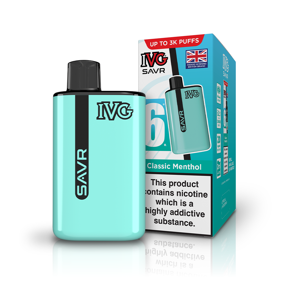 IVG SAVR Classic Menthol Vaporizers & Electronic Cigarettes IVG