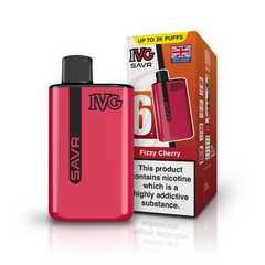 IVG SAVR Fizzy Cherry Vaporizers & Electronic Cigarettes IVG