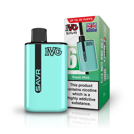 IVG SAVR Fresh Mint Vaporizers & Electronic Cigarettes IVG