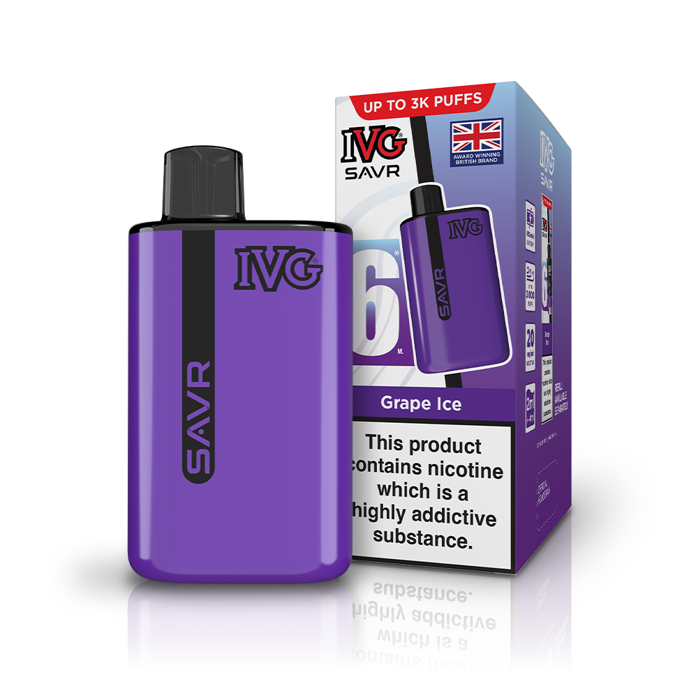 IVG SAVR Grape Ice Vaporizers & Electronic Cigarettes IVG