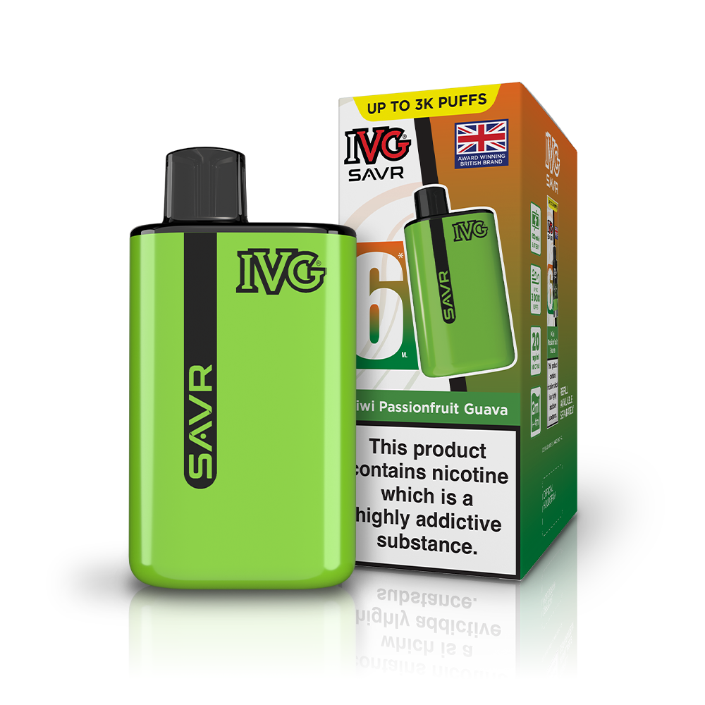 IVG SAVR Kiwi Passionfruit Guava Vaporizers & Electronic Cigarettes IVG