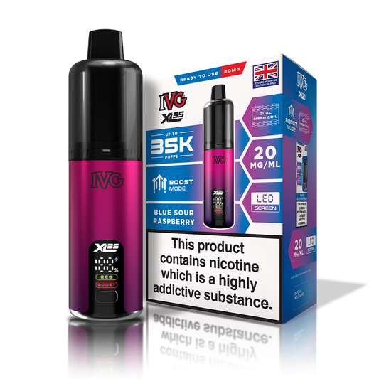 IVG XL35 Blue Sour Raspberry Starter Kit IVG