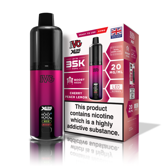 IVG XL35 Cherry Peach Lemon Starter Kit IVG