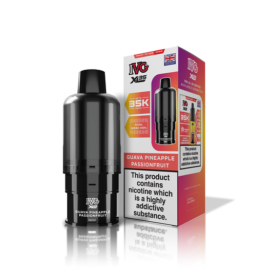 IVG XL35 Guava Pineapple Passionfruit Refill Pod Vaporizers & Electronic Cigarettes IVG