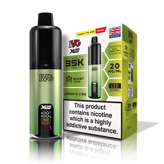 IVG XL35 Lemon Lime Vape Kit 20mg 